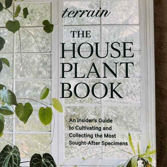 Terrain Green and White House Plant Book - Picture 2 of 7